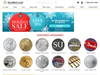 Desktop screenshot for govmint.com