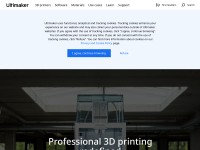 Desktop screenshot for ultimaker.com