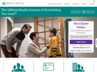 Desktop screenshot for medmutual.com