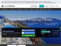 Desktop screenshot for luxuryescapes.com