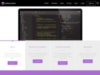 Desktop screenshot for codeanywhere.com