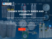 Desktop screenshot for chemixgases.com