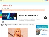 Desktop screenshot for tmznaija.com