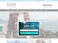 Desktop screenshot for hansensurf.com