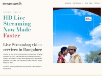 Desktop screenshot for streamcast.in