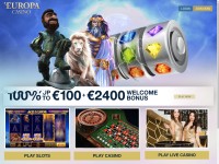 Desktop screenshot for europacasino.com