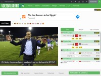 Desktop screenshot for voetbalkrant.com
