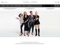 Desktop screenshot for newlook.com