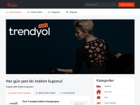 Desktop screenshot for indirimkuponu.com.tr