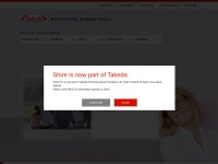 Desktop screenshot for baxalta.com