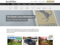 Desktop screenshot for jamesedition.com