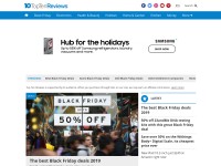 Desktop screenshot for toptenreviews.com