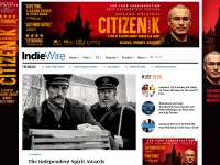 Desktop screenshot for indiewire.com