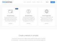 Desktop screenshot for freehosting.com