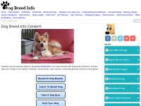 Desktop screenshot for dogbreedinfo.com