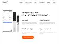 Screenshot of ledgorwallet.com