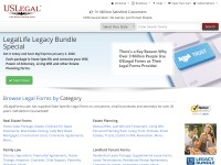 Desktop screenshot for uslegalforms.com