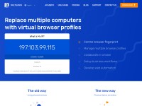 Desktop screenshot for multiloginapp.com