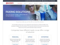 Desktop screenshot for faxcomanywhere.com