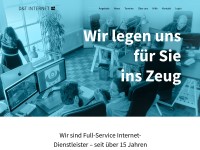 Desktop screenshot for dt-internet.de