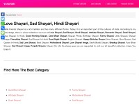 Desktop screenshot for vshayari.com