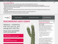 Desktop screenshot for xeljanz.com