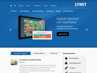Desktop screenshot for lynet.de