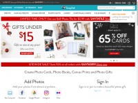 Desktop screenshot for snapfish.com