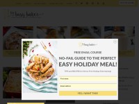 Desktop screenshot for thebusybaker.ca