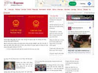 Desktop screenshot for thanhhoaexpress.vn