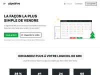 Desktop screenshot for pipedrivewebforms.com