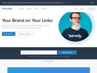 Desktop screenshot for rebrandly.com