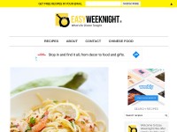 Desktop screenshot for easyweeknight.com