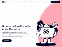 Desktop screenshot for ada.support