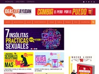 Desktop screenshot for ideasqueayudan.com