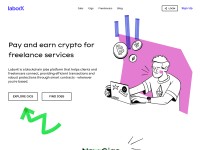 Desktop screenshot for laborx.com