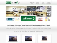 Desktop screenshot for cashforyourmac.com