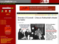 Desktop screenshot for henrymakow.com