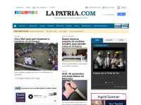 Desktop screenshot for lapatria.com