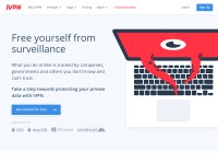 Desktop screenshot for ivpn.net