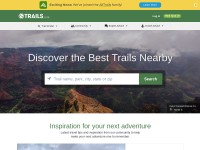 Desktop screenshot for trails.com