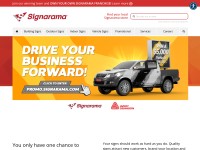 Desktop screenshot for signarama.com