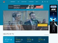 Desktop screenshot for sat1.de