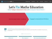 Desktop screenshot for computerbasedmath.org