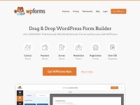 Desktop screenshot for wpforms.com