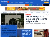 Desktop screenshot for repretel.com