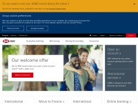 Desktop screenshot for hsbc.fr