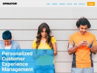 Desktop screenshot for opinator.com