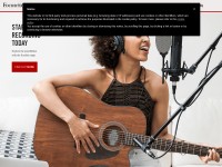 Desktop screenshot for focusrite.com