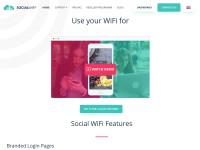 Desktop screenshot for socialwifi.com